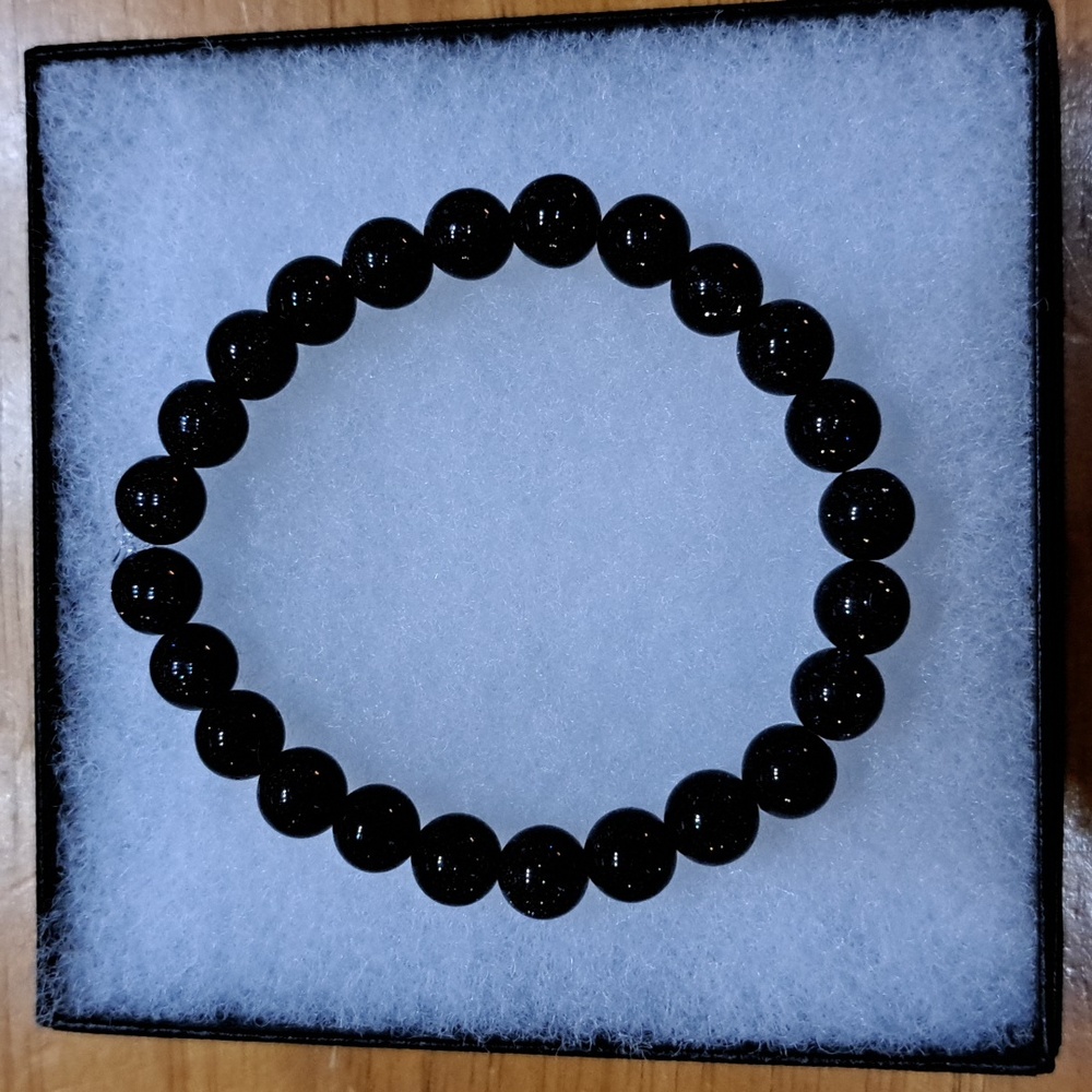 Blue Goldstone Bracelet - Picture 3 of 6